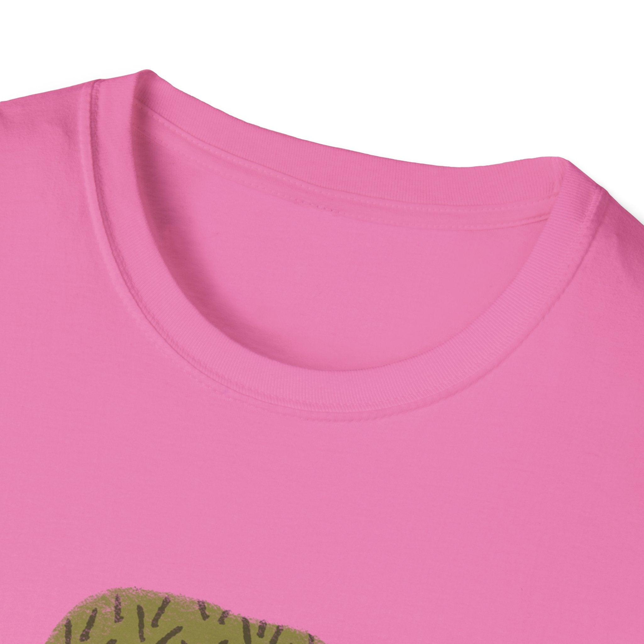 Cat Nap T-Shirt — Relaxing Orange Cat Lying in Grass Tee