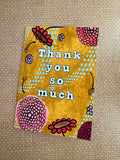 Thank You So Much — Floral Greeting Card