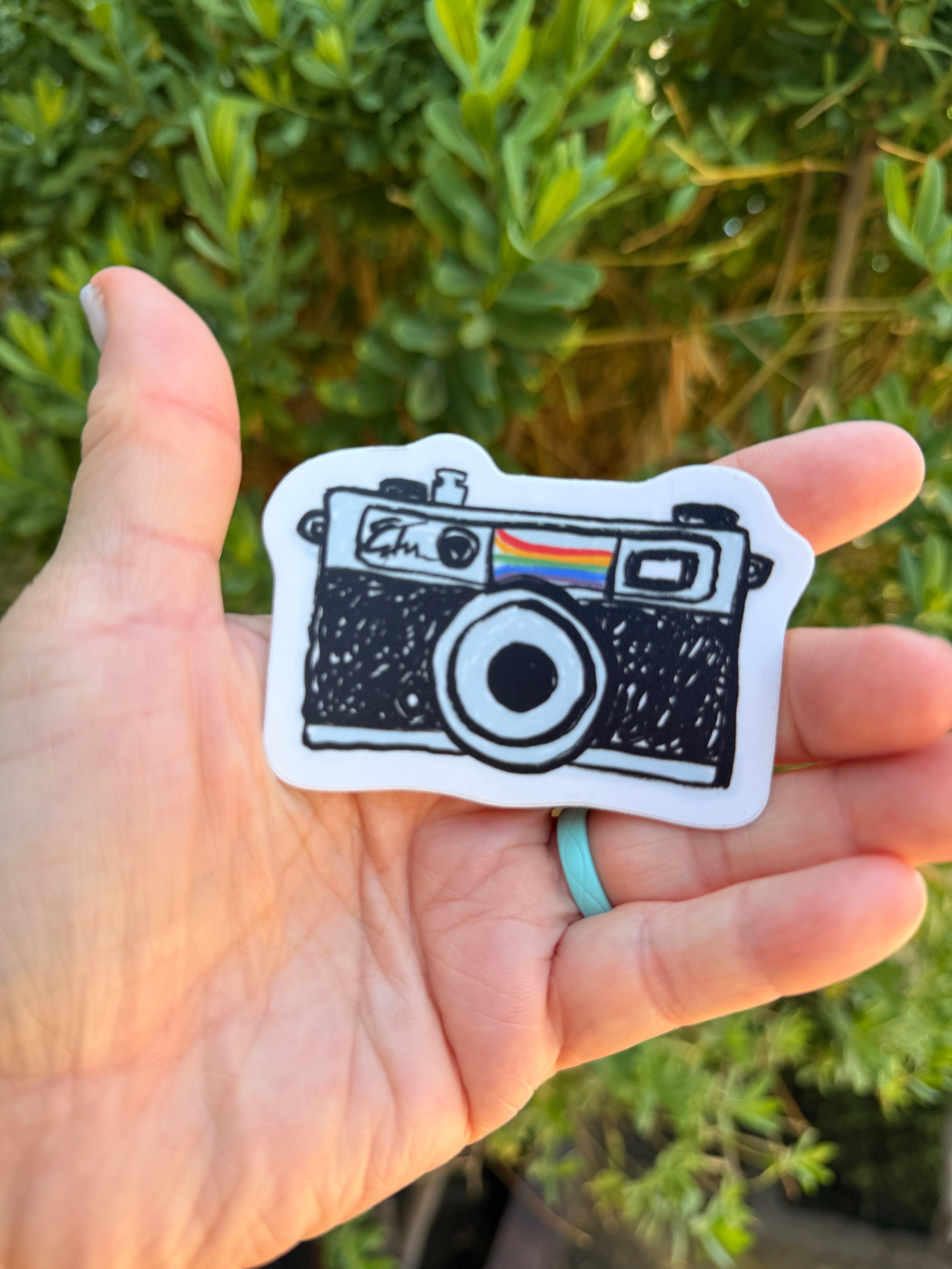 Camera Sticker 35 mm