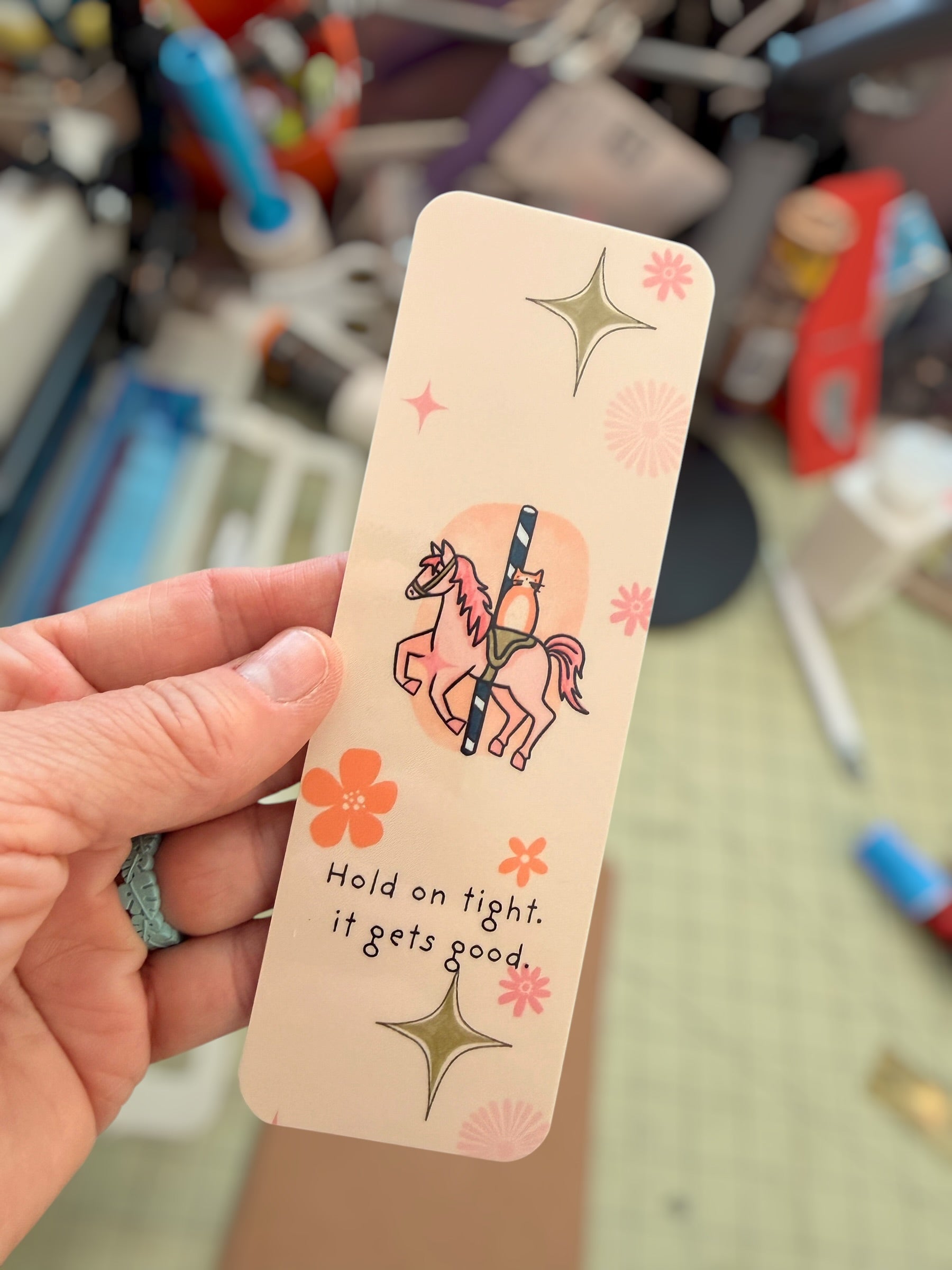 Free Cat Bookmarks – Choose Your Design