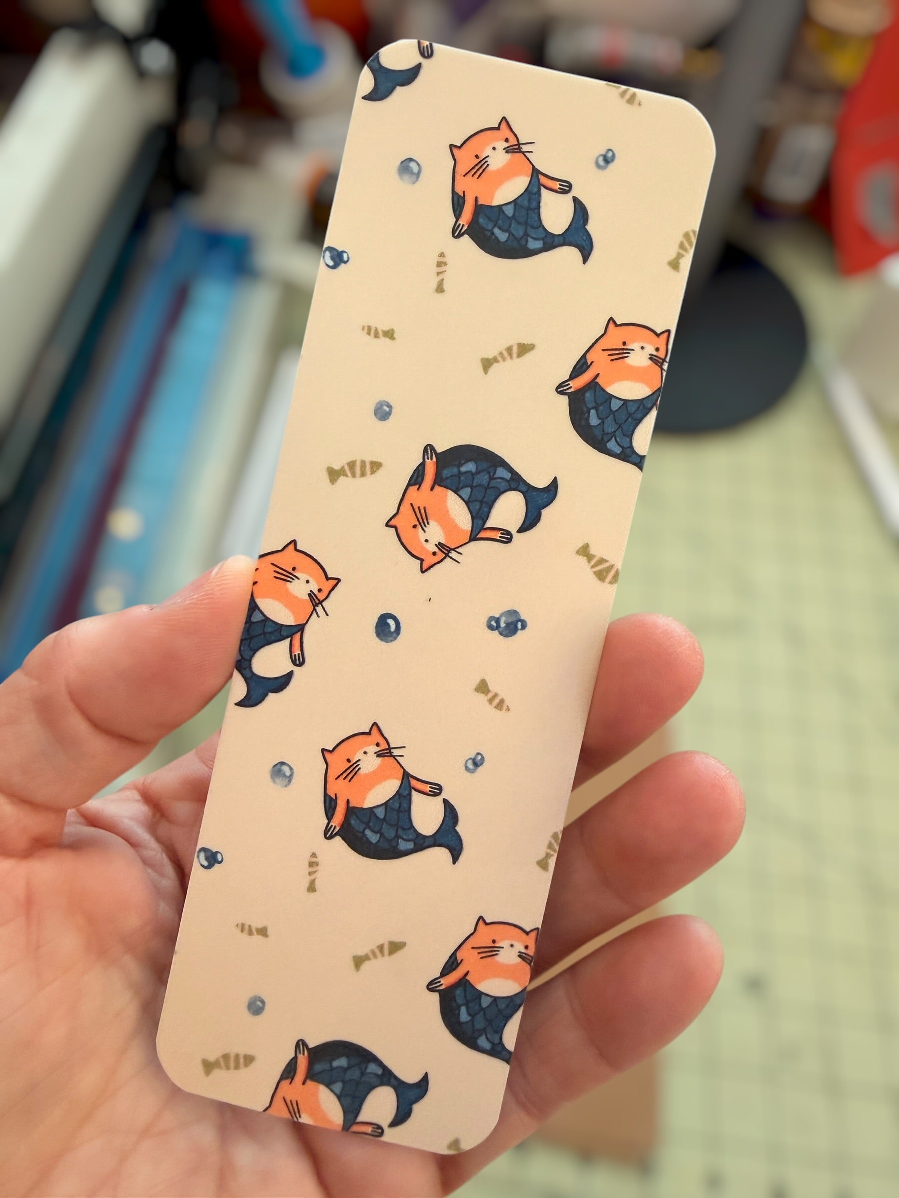 Free Cat Bookmarks – Choose Your Design
