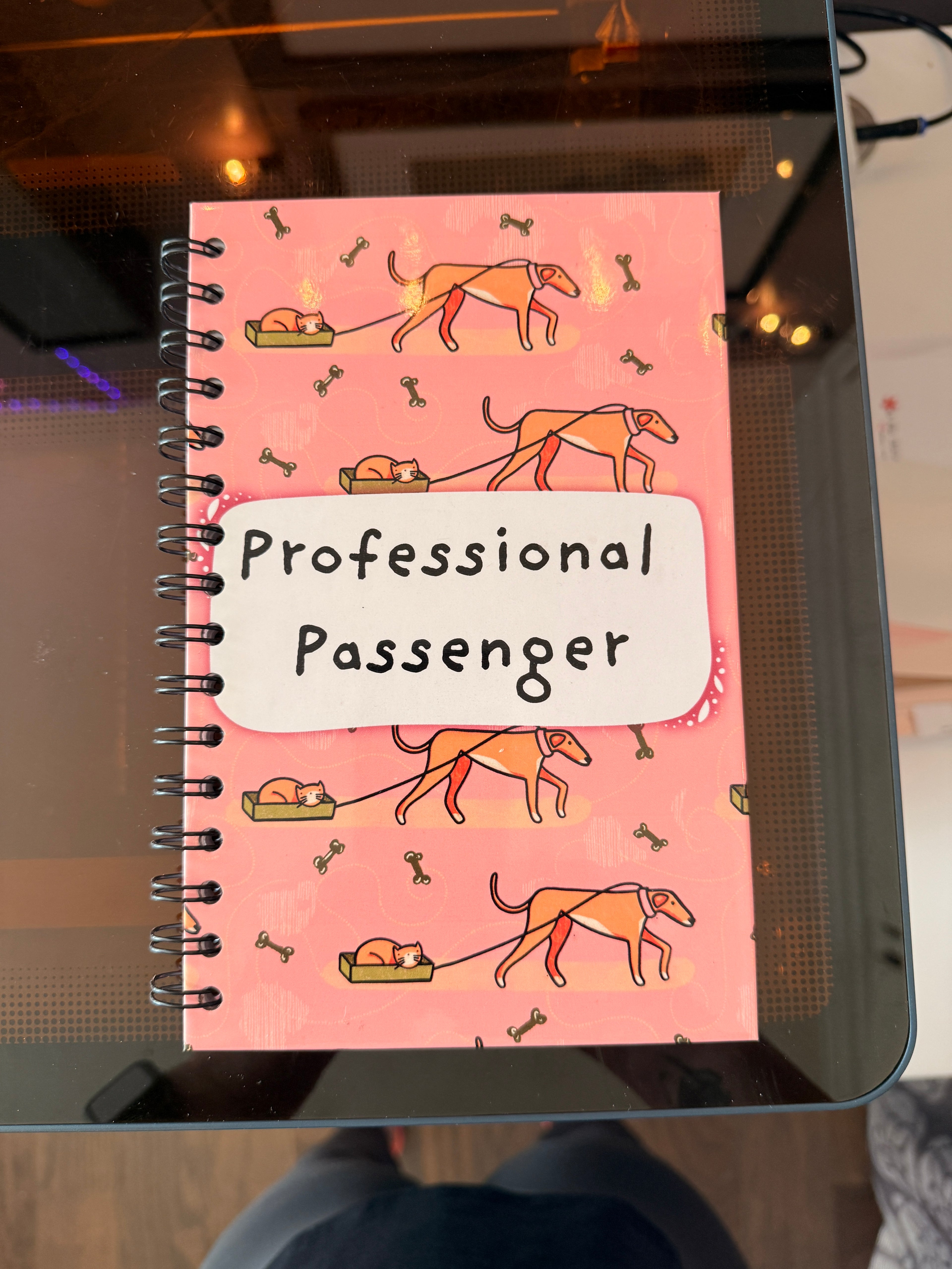 Professional Passenger Notebook