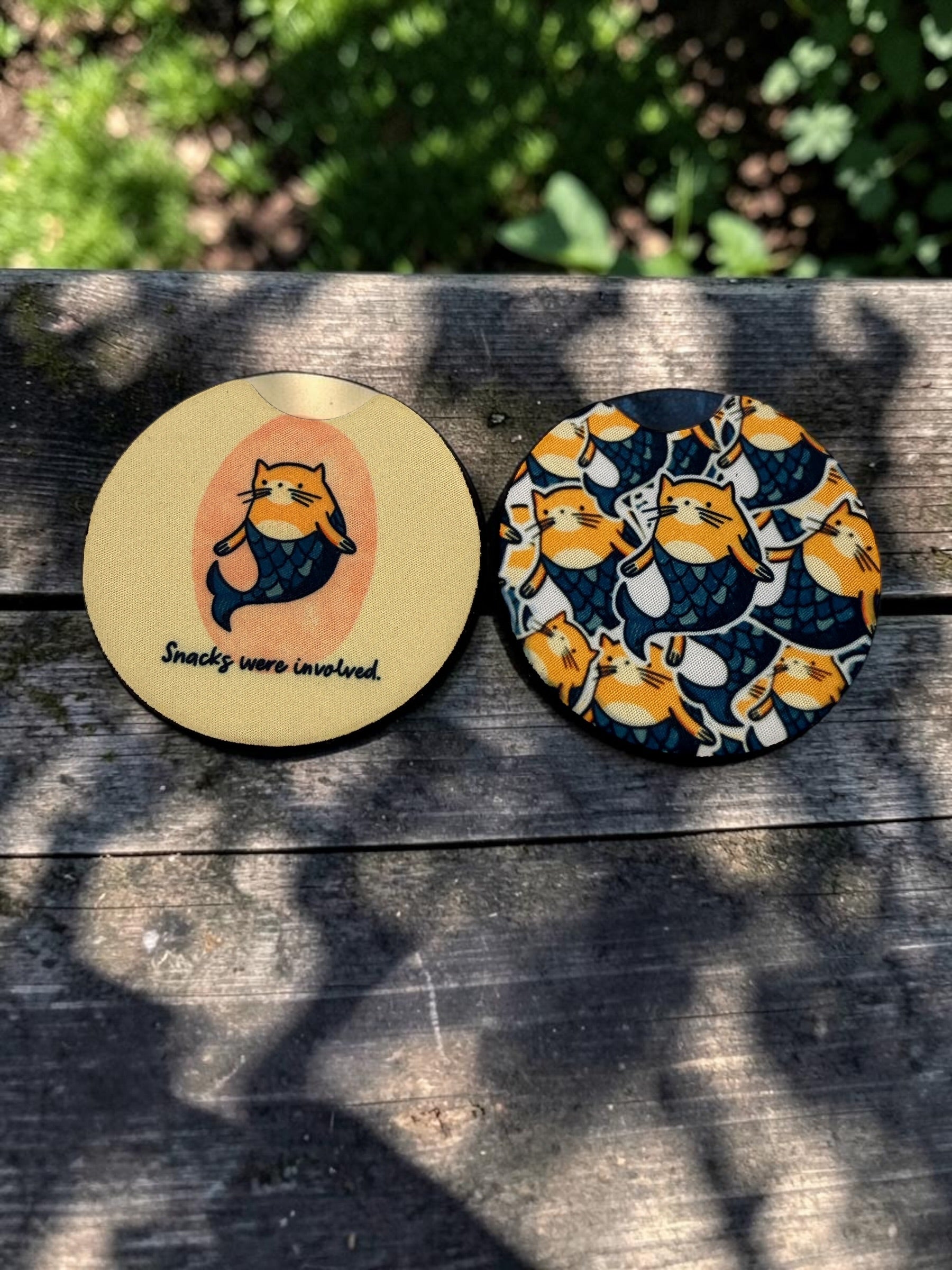 Cat Car Coasters – Set of 2