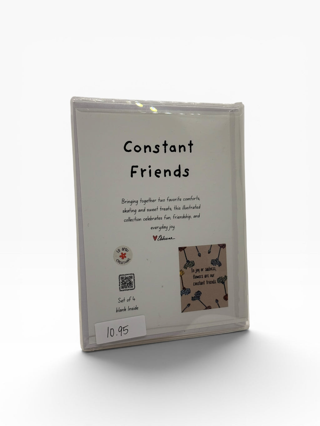 Constant Friends Floral Quote Card Set