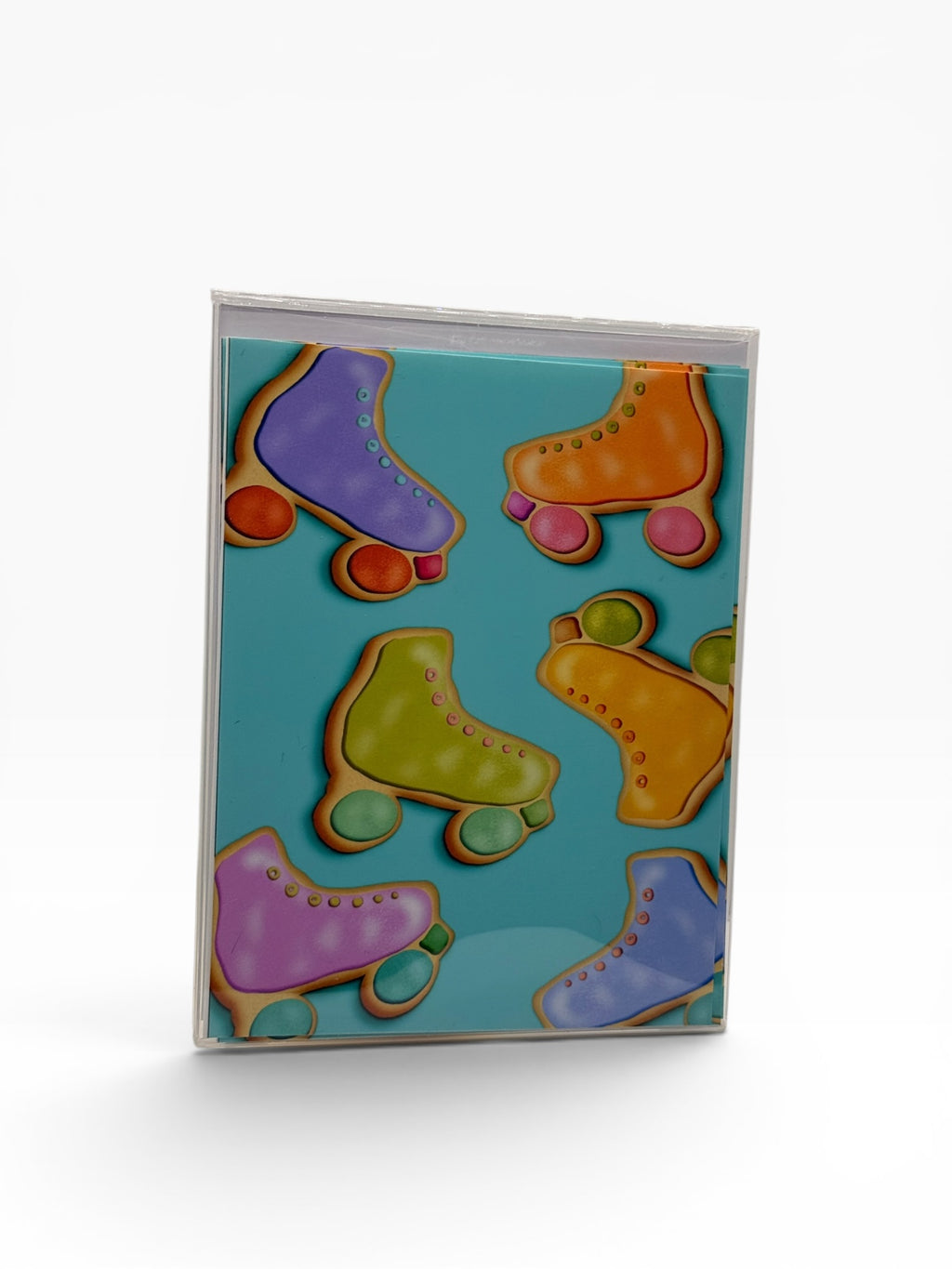 Retro Skate Cookies Card Set