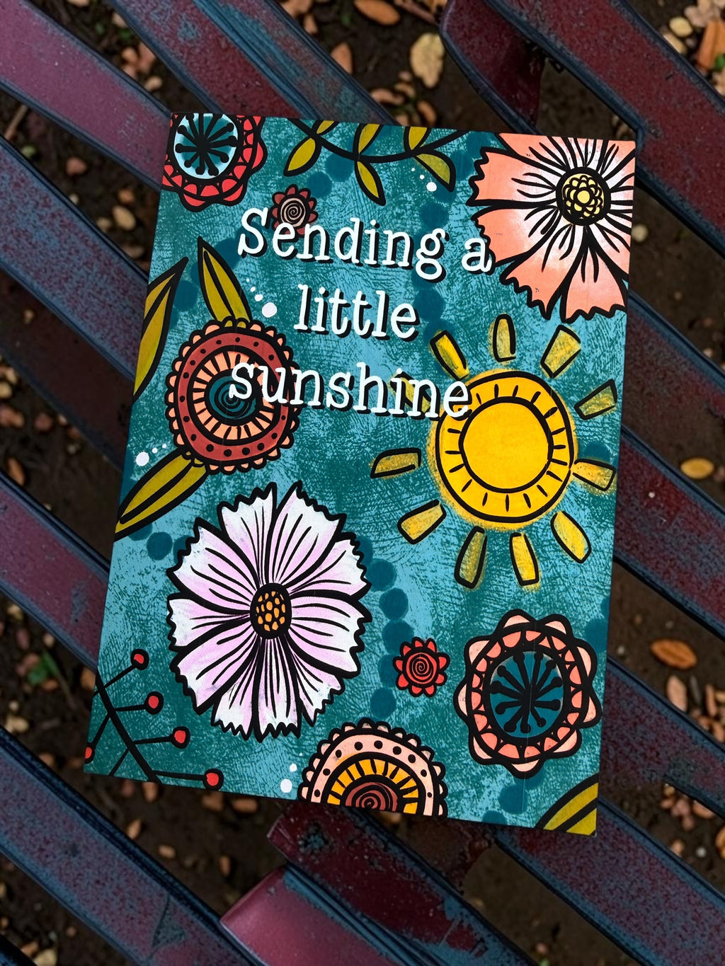 Sending a Little Sunshine — Greeting Card