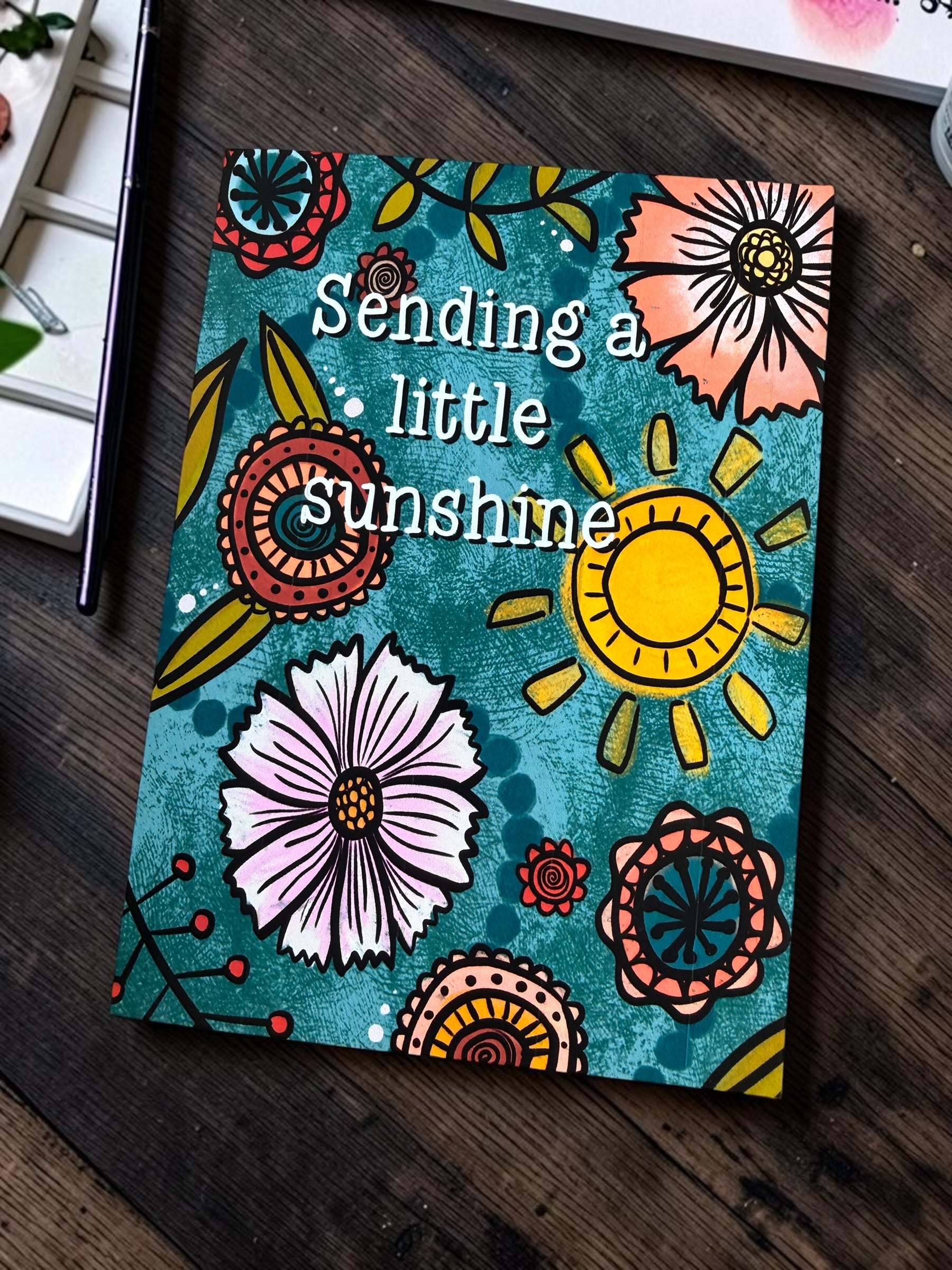 Sending a Little Sunshine — Greeting Card