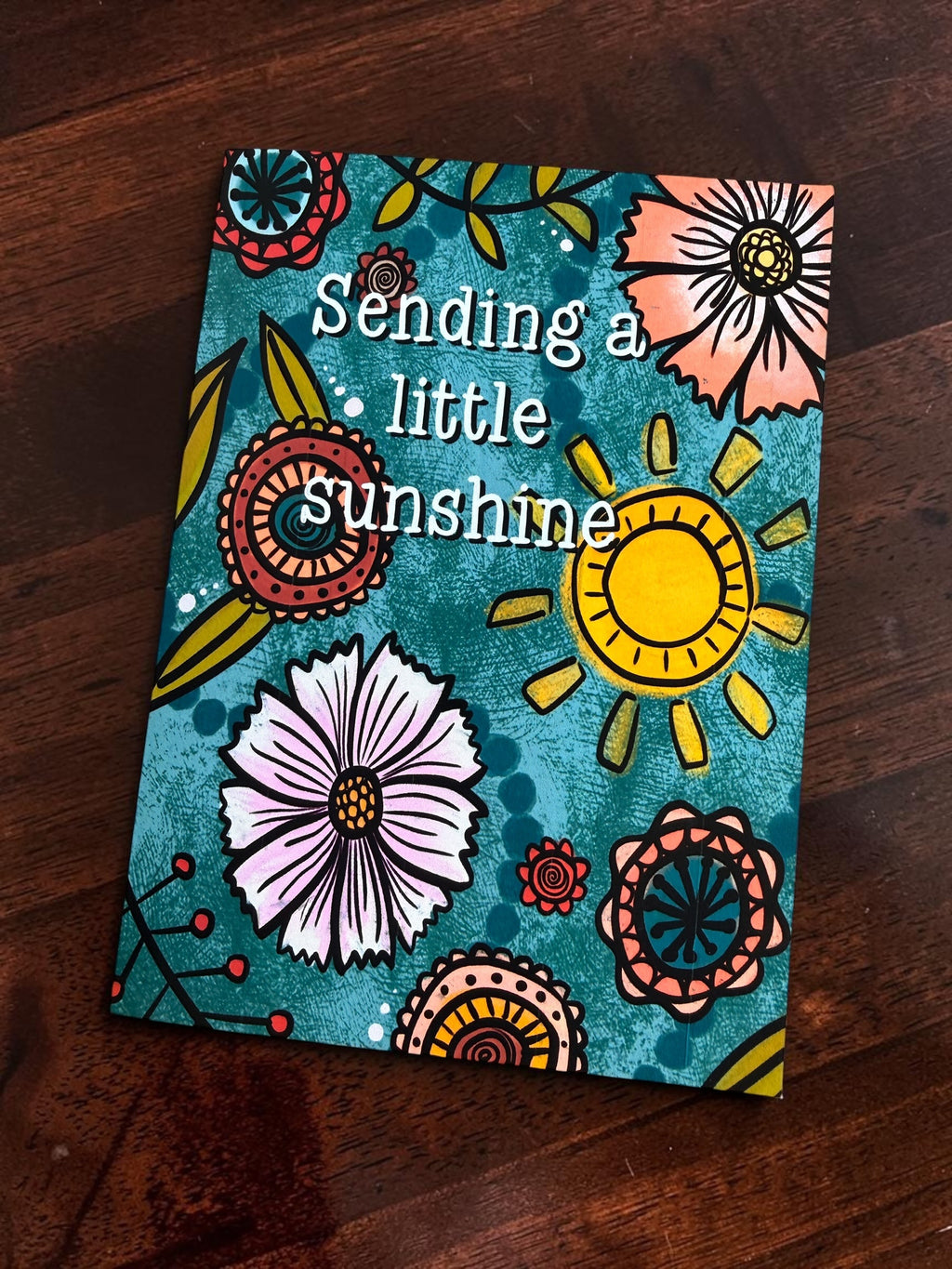 Sending a Little Sunshine — Greeting Card