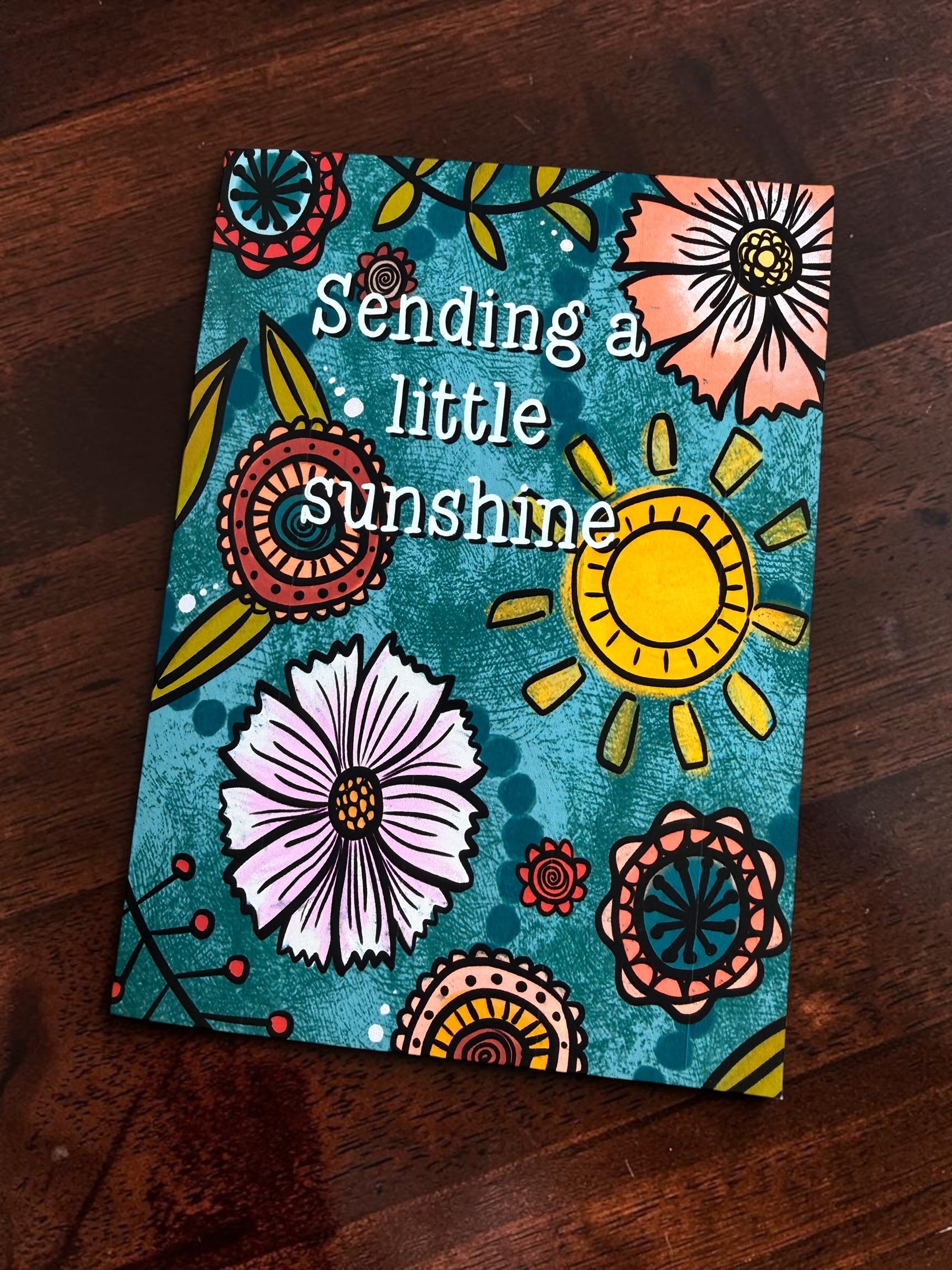 Sending a Little Sunshine — Greeting Card