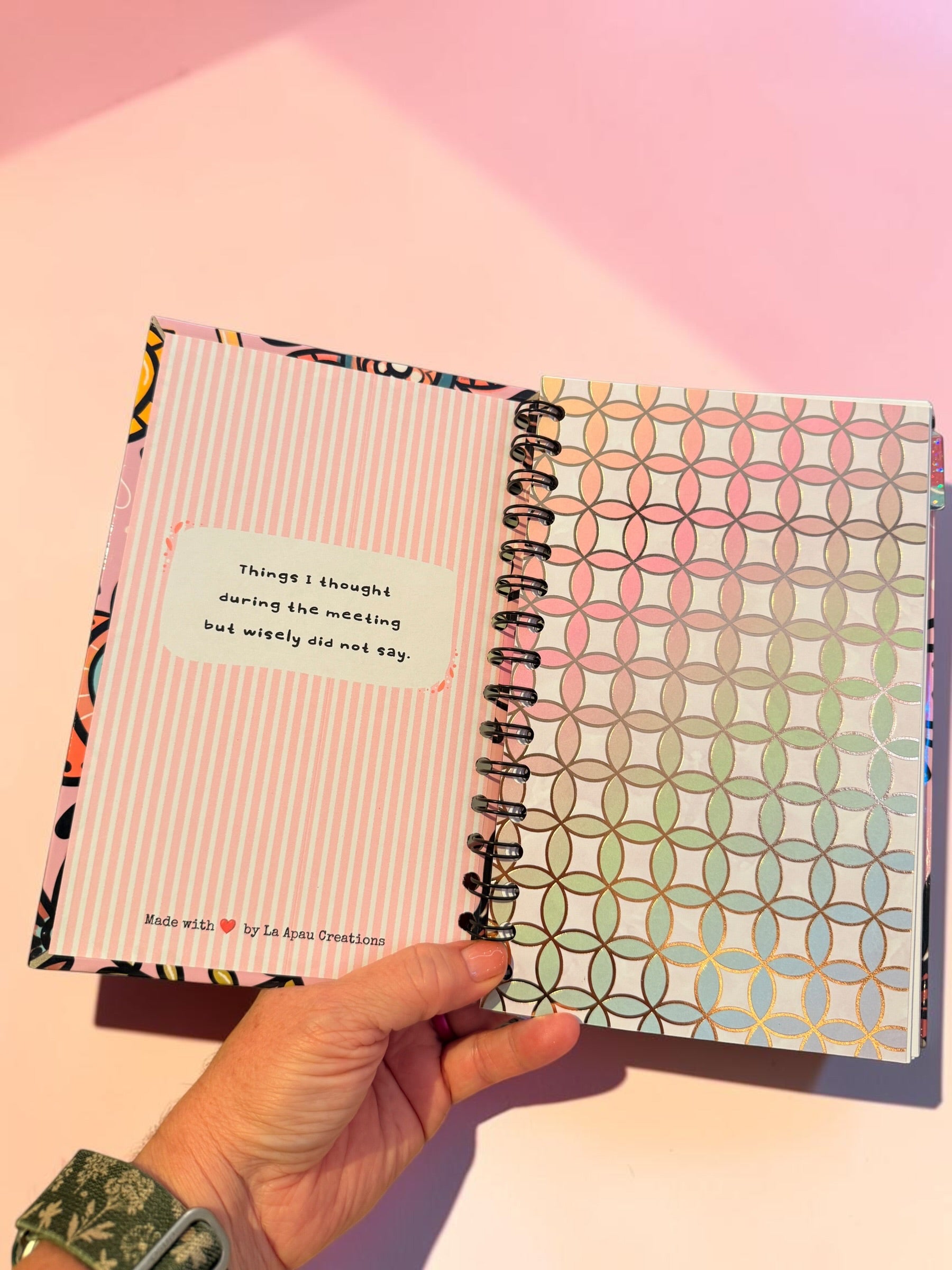 Floral Snarky Notebook