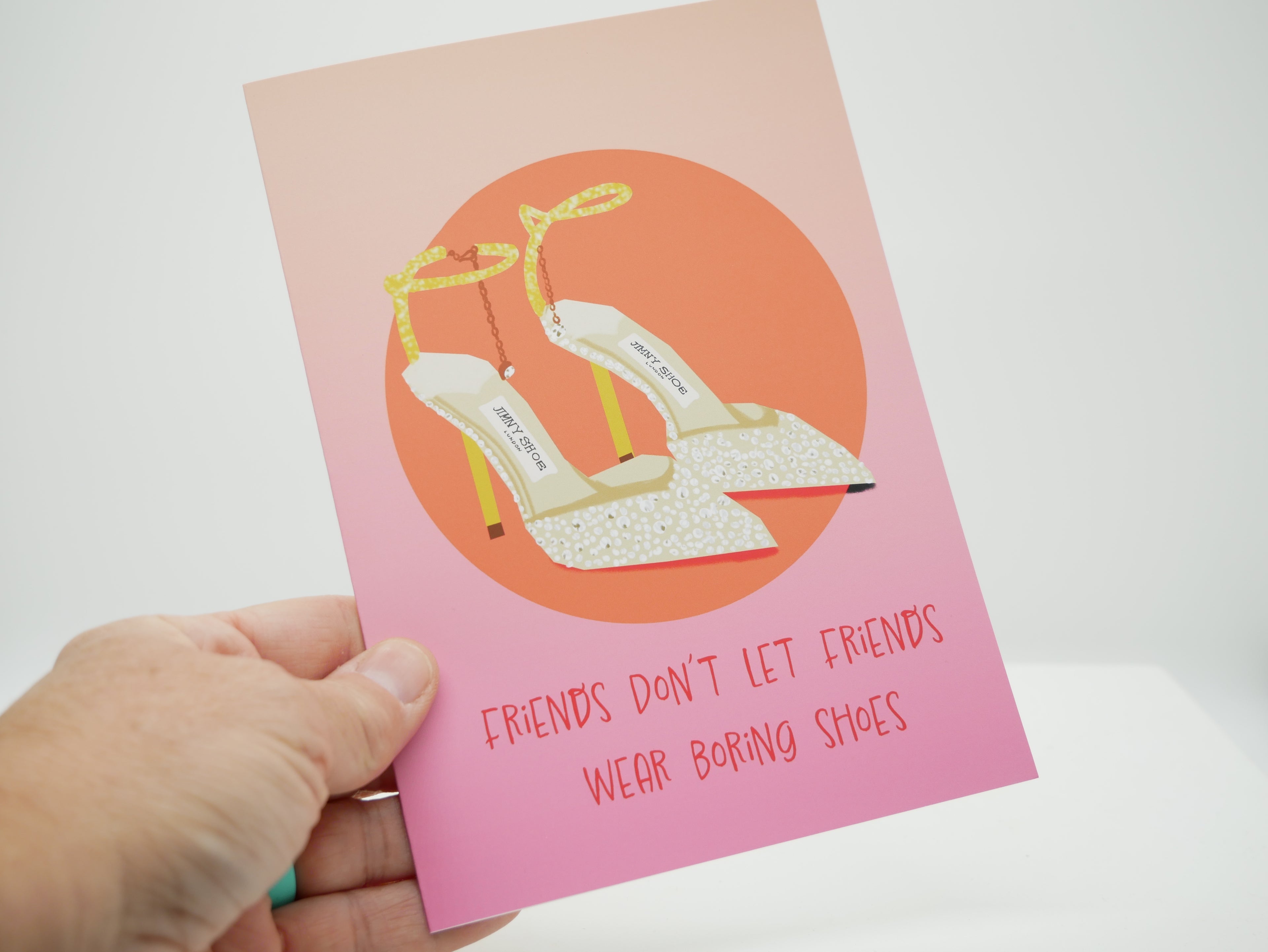 “Another Year, Another Excuse to Sparkle Outrageously” – Birthday Card