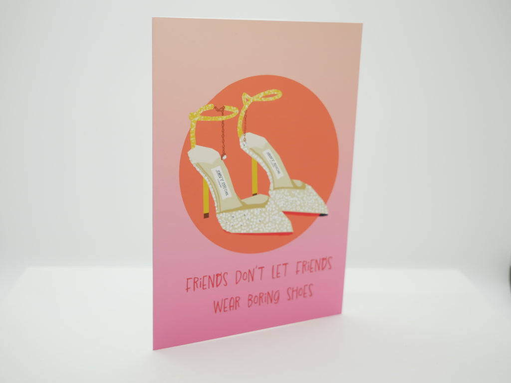 “Another Year, Another Excuse to Sparkle Outrageously” – Birthday Card
