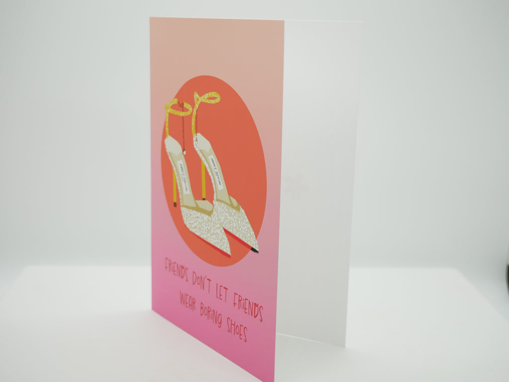 “Another Year, Another Excuse to Sparkle Outrageously” – Birthday Card