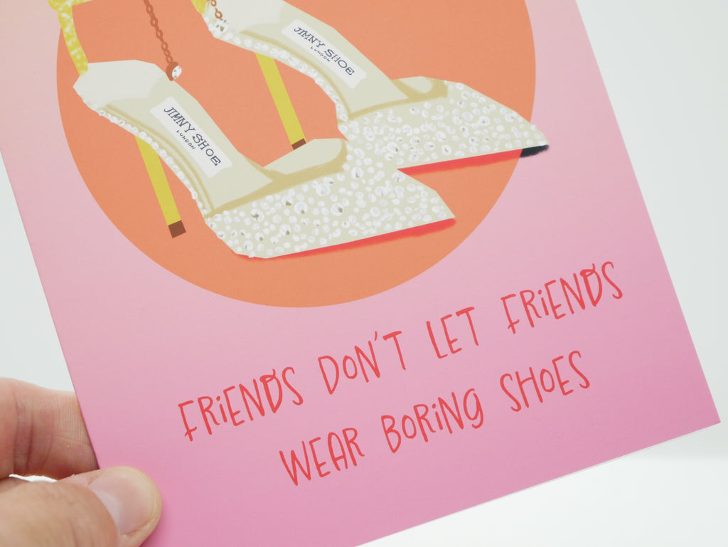 “Another Year, Another Excuse to Sparkle Outrageously” – Birthday Card
