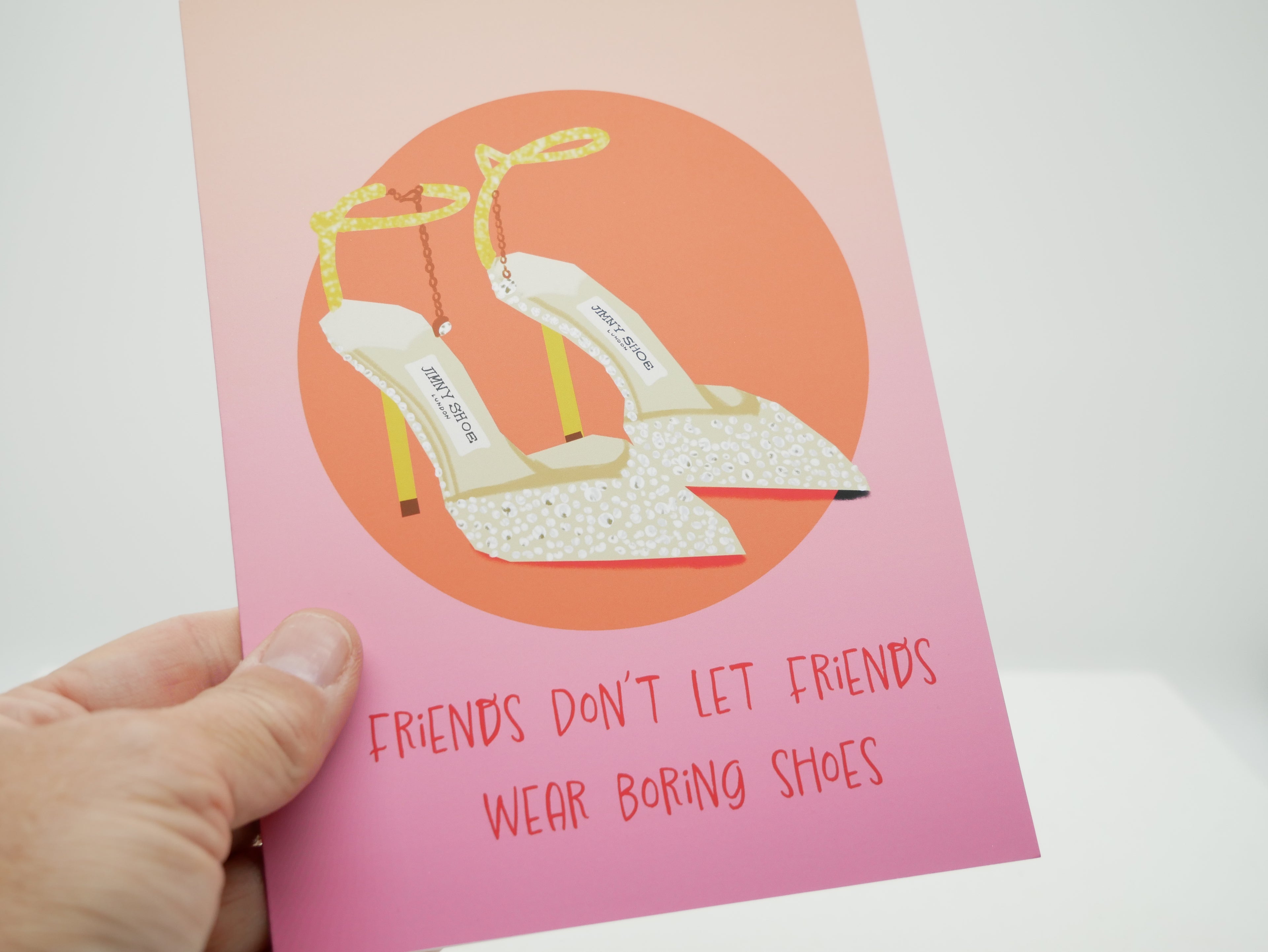 “Another Year, Another Excuse to Sparkle Outrageously” – Birthday Card