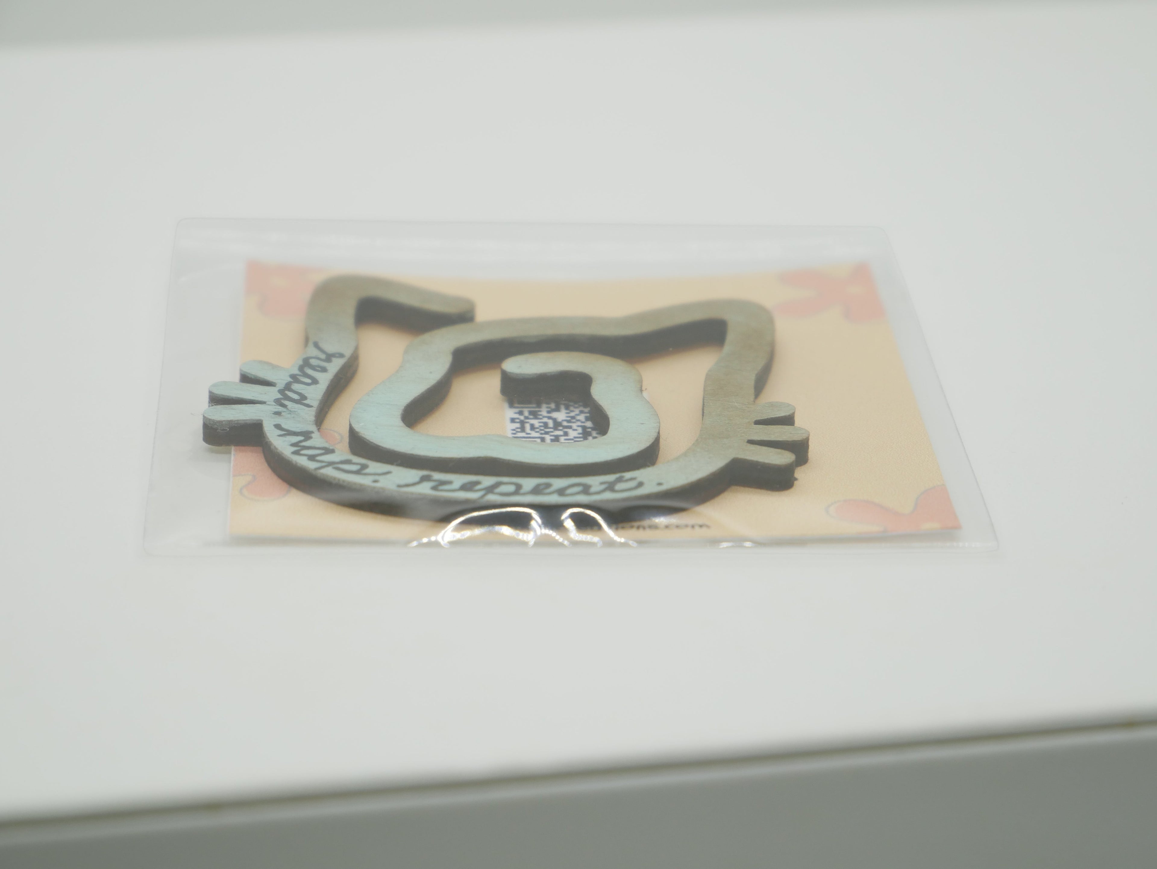 Kitty Wooden Bookmark