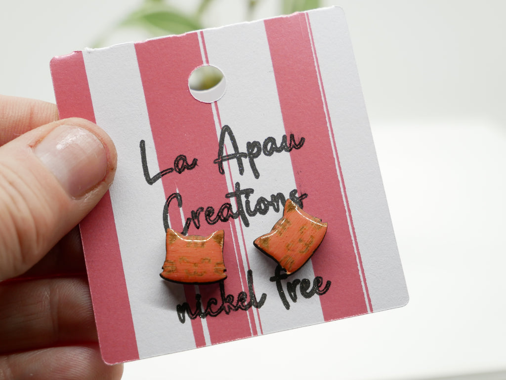 Cat & Dog Paw Print Earrings | Random or Choose Style