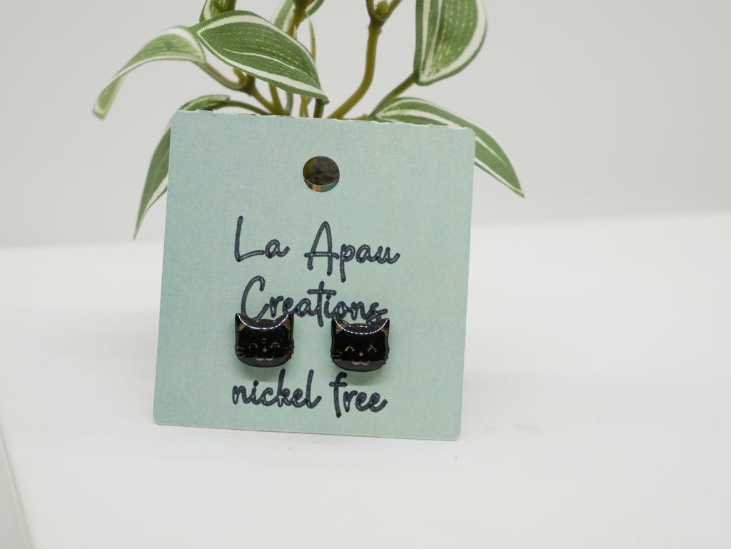 Black Cat earrings