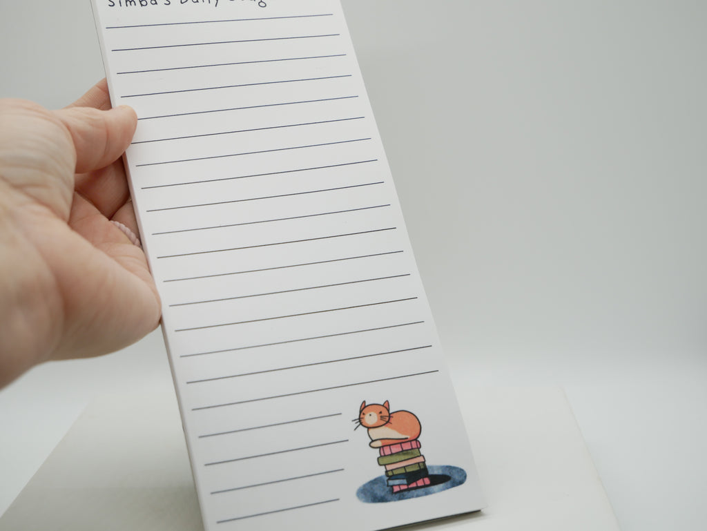 Simba’s Daily Judgments – 30 Page To Do List Magnetic Notepad