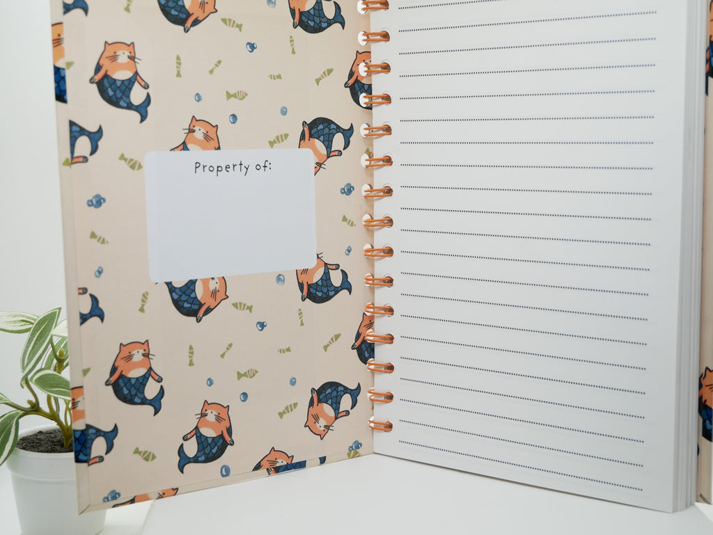 Simba Mermaid Spiral Notebook