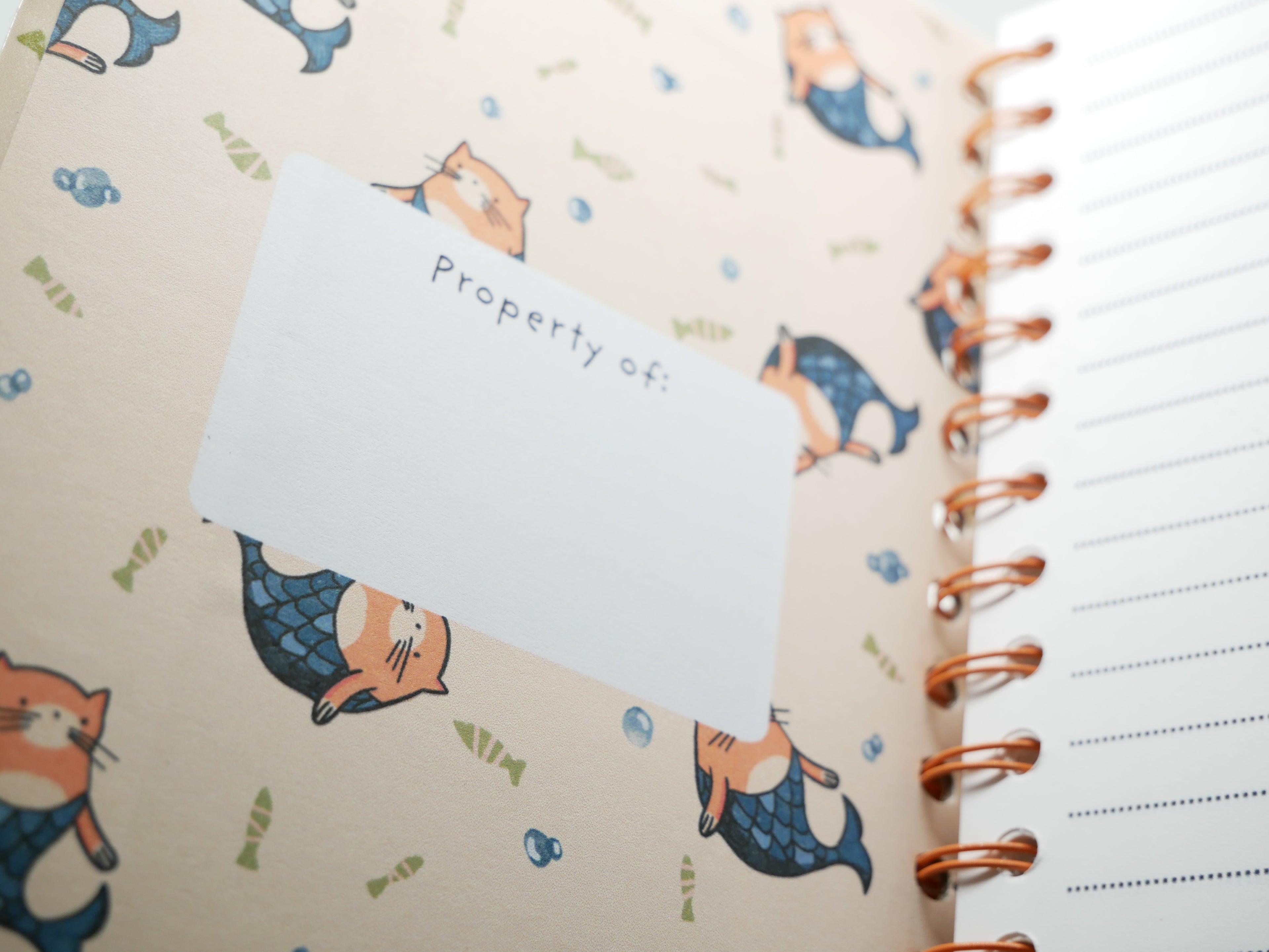 Simba Mermaid Spiral Notebook