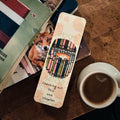 Library Cat Bookmark – “Checking Out This One Chapter” – Cozy Reader Gift