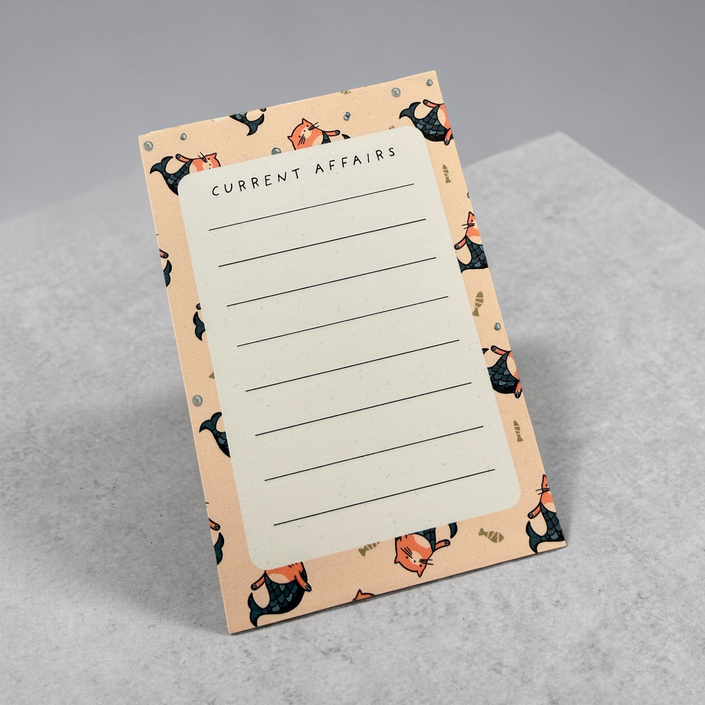 Current Affairs Mer-cat Notepad