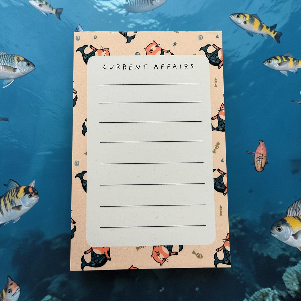 Current Affairs Mer-cat Notepad