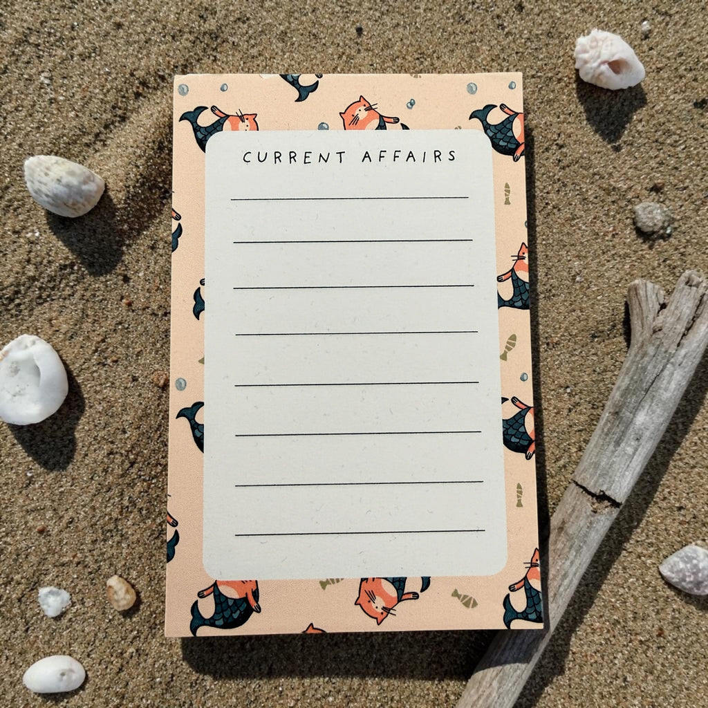 Current Affairs Mer-cat Notepad