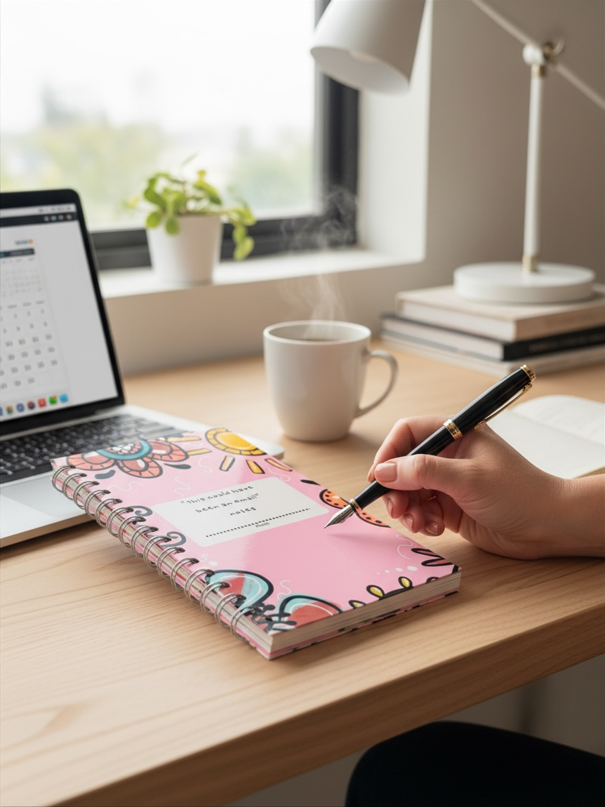 Floral Snarky Notebook
